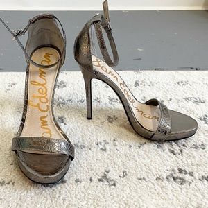 Sam Edelman Eleanor Pewter Size 6